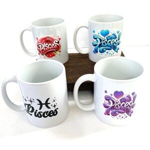 Pisces Zodiac Mug 11oz – Choose Design